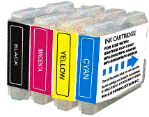 Brother LC51 4-Pack Compatible Ink Cartridges